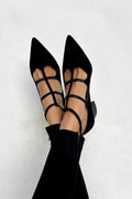 Adriana - Zapatos de tacón elegantes con tiras