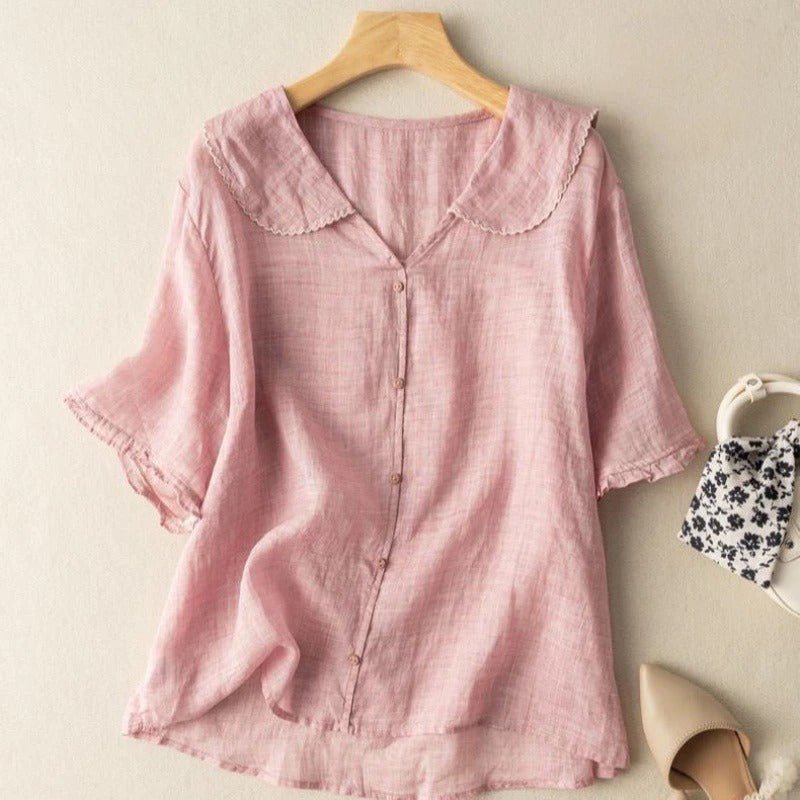 Sonia - Blusa aerea de lino