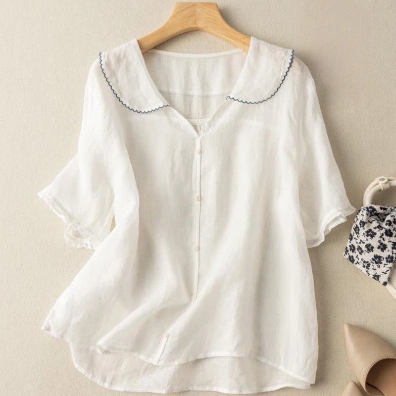 Sonia - Blusa aerea de lino