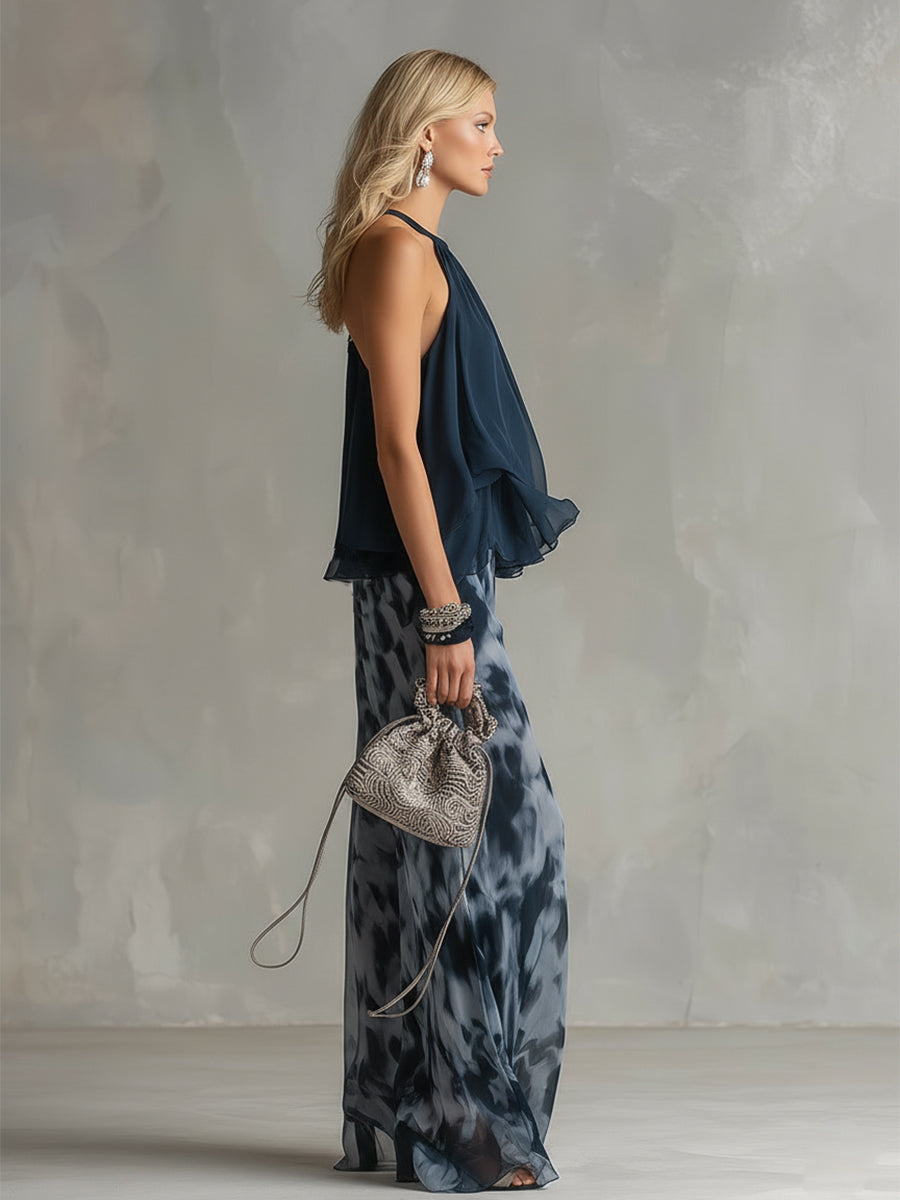 Lola - Conjunto elegante de tela ligera con caída fluida