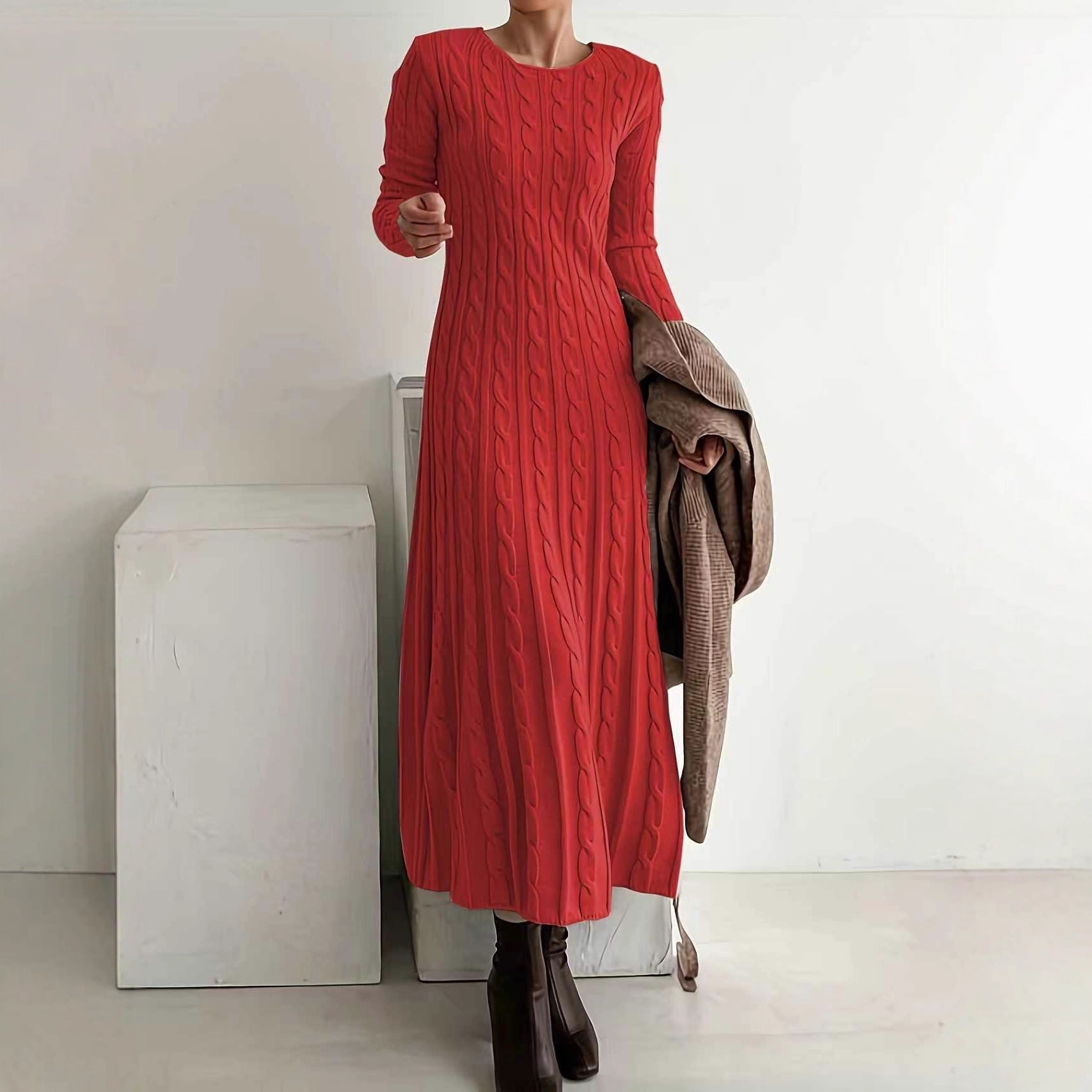 Marta - Vestido midi de punto