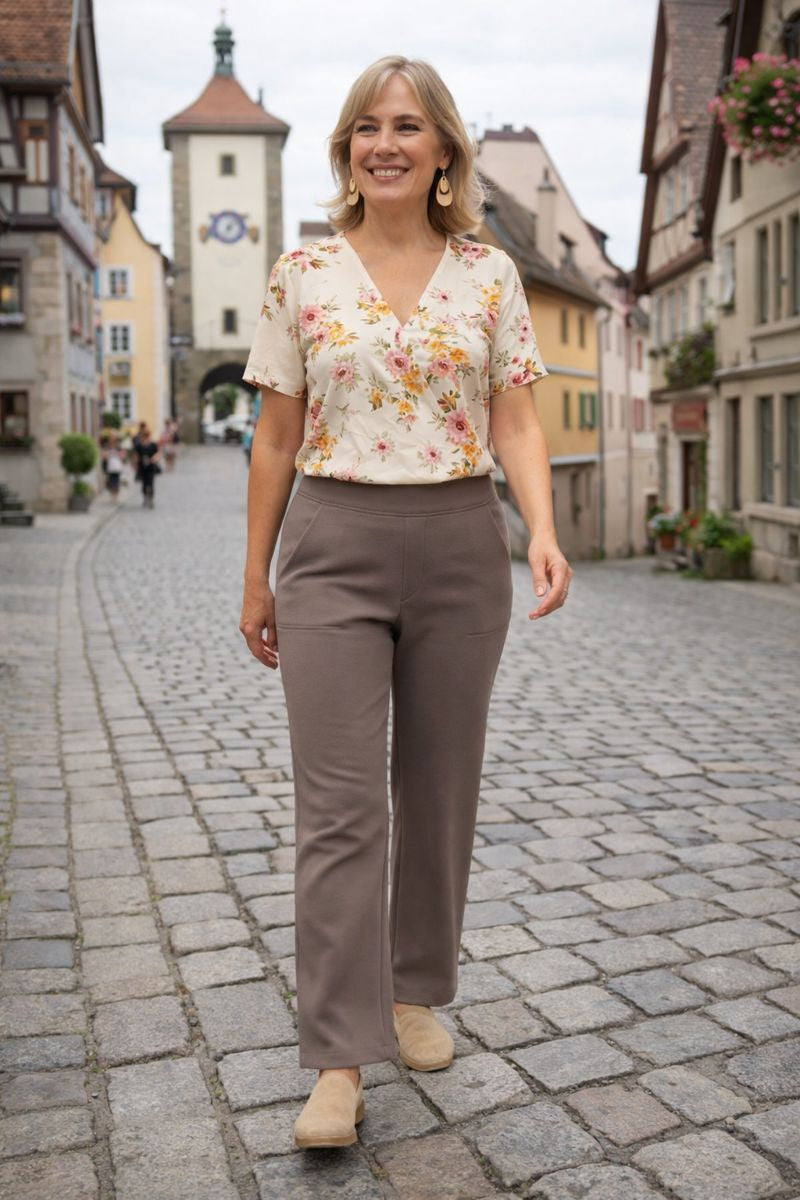Sheila - Pantalones elásticos y cómodos para todas las mujeres
