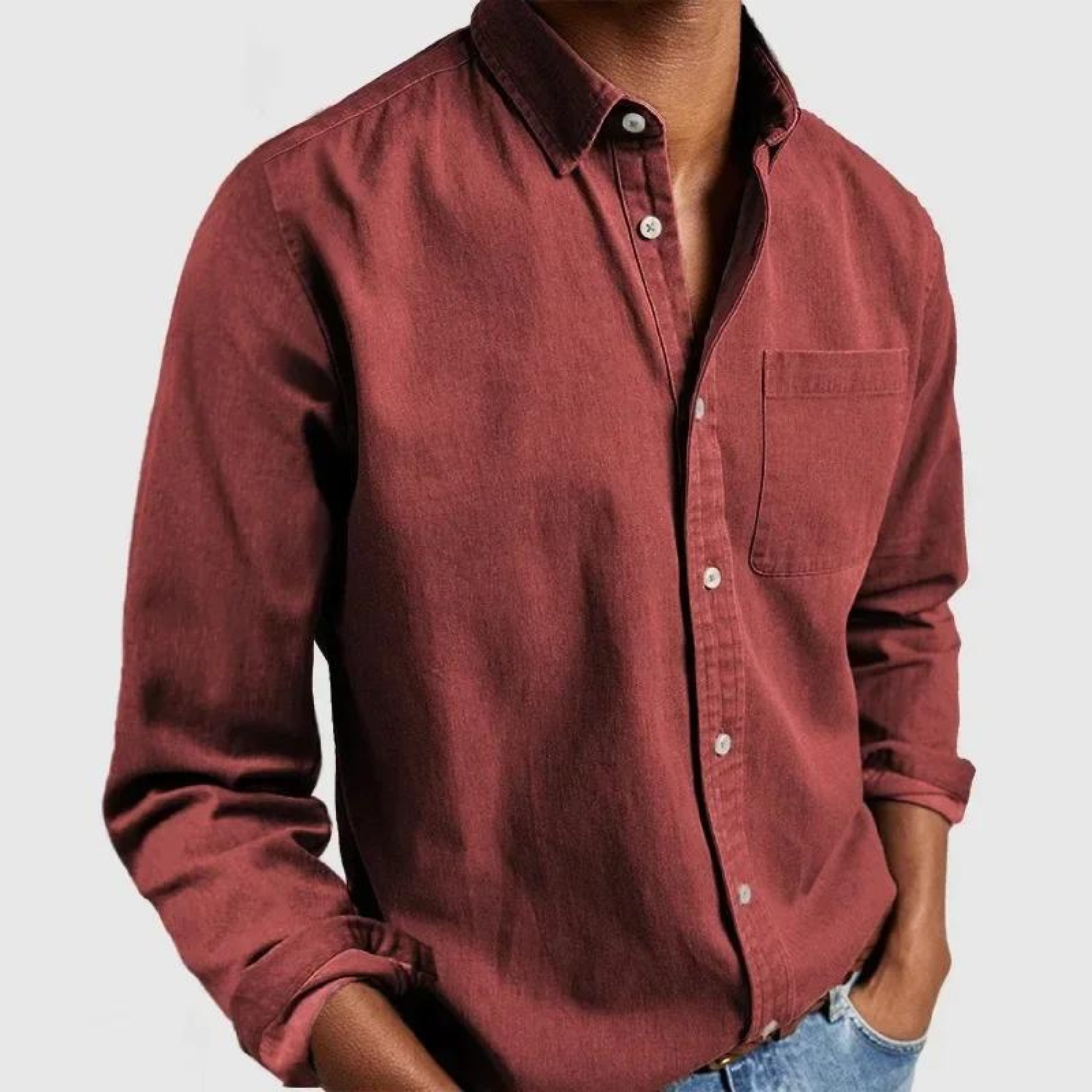 Cesar - Camisa informal de alta calidad