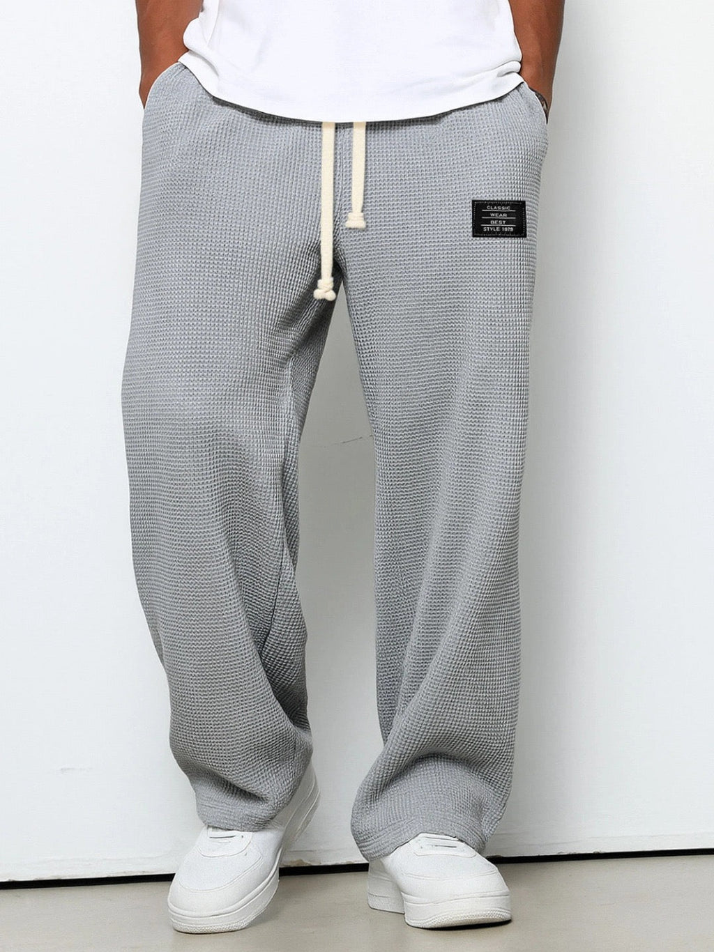 Jonathan - Pantalones anchos con cintura ajustable