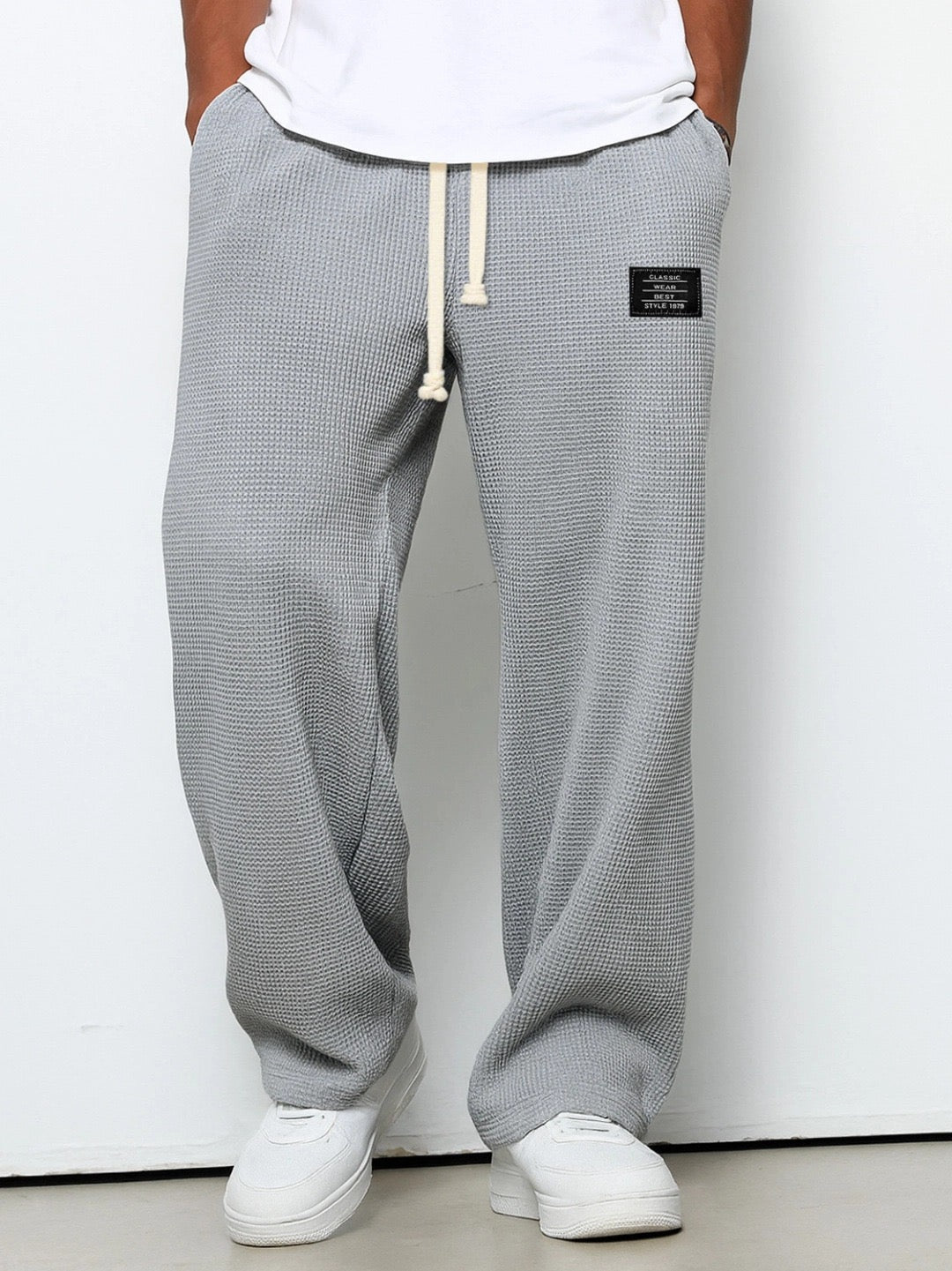 Jonathan - Pantalones anchos con cintura ajustable