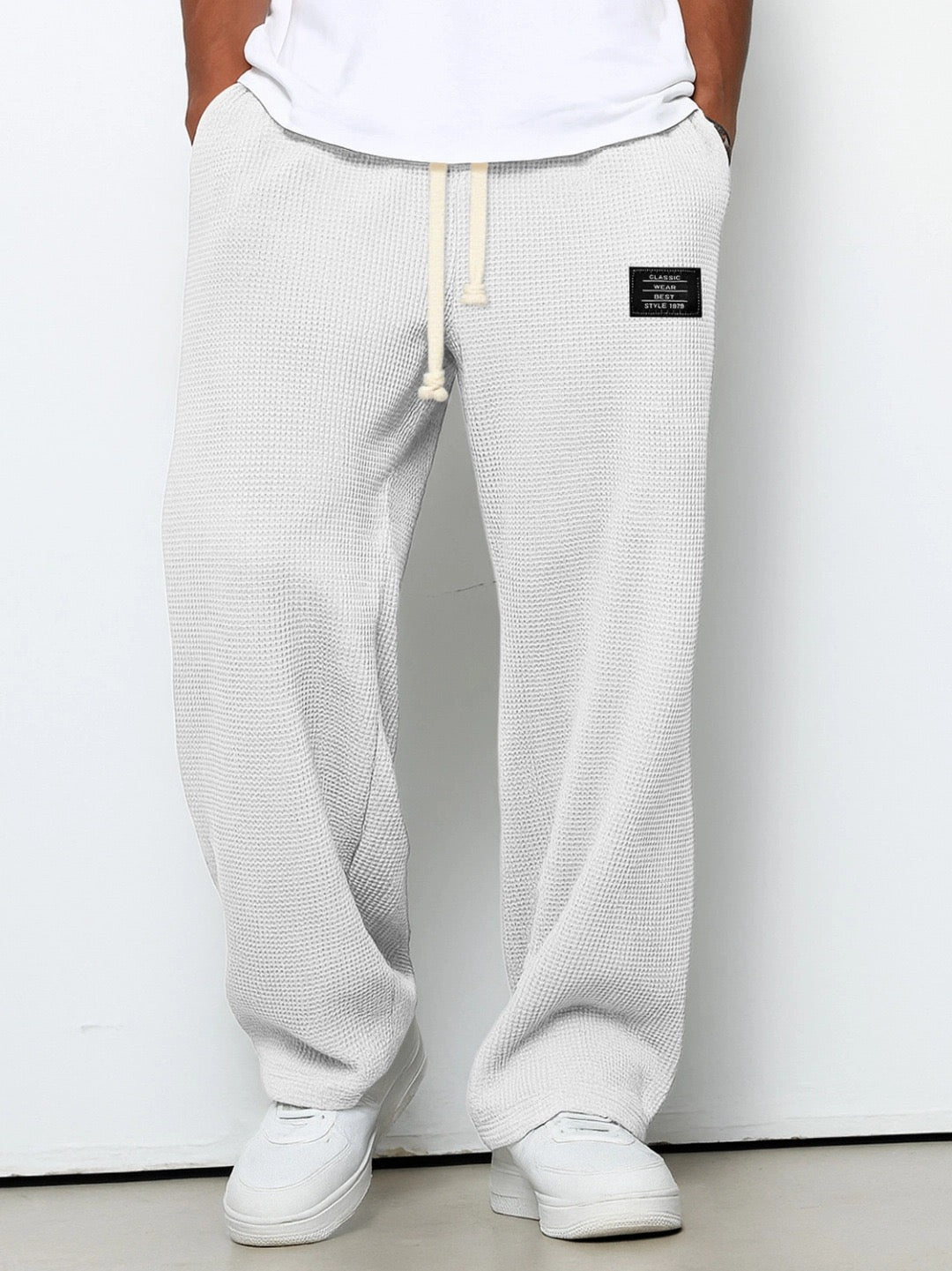 Jonathan - Pantalones anchos con cintura ajustable