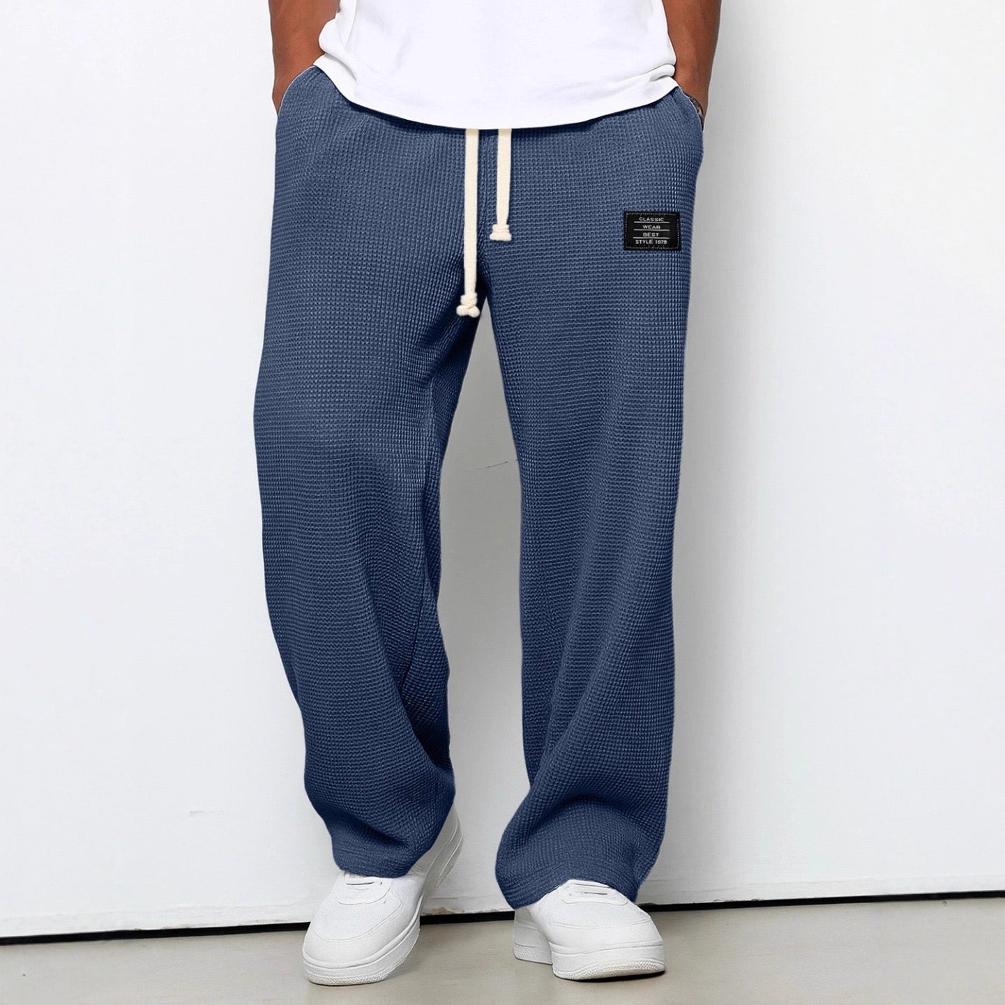 Jonathan - Pantalones anchos con cintura ajustable