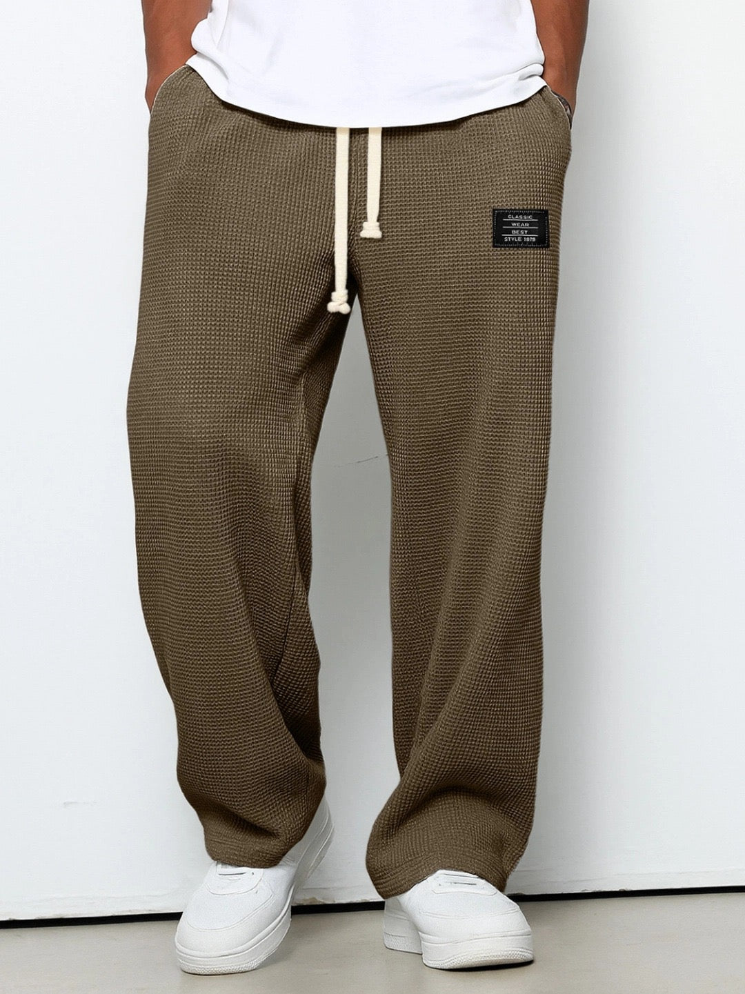 Jonathan - Pantalones anchos con cintura ajustable