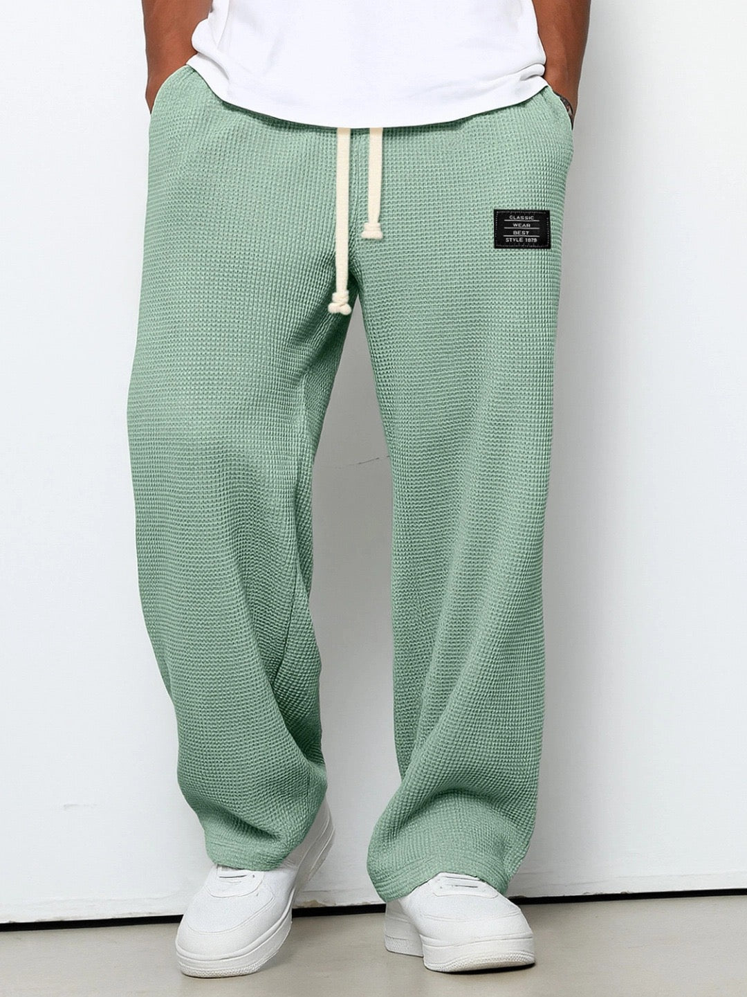 Jonathan - Pantalones anchos con cintura ajustable
