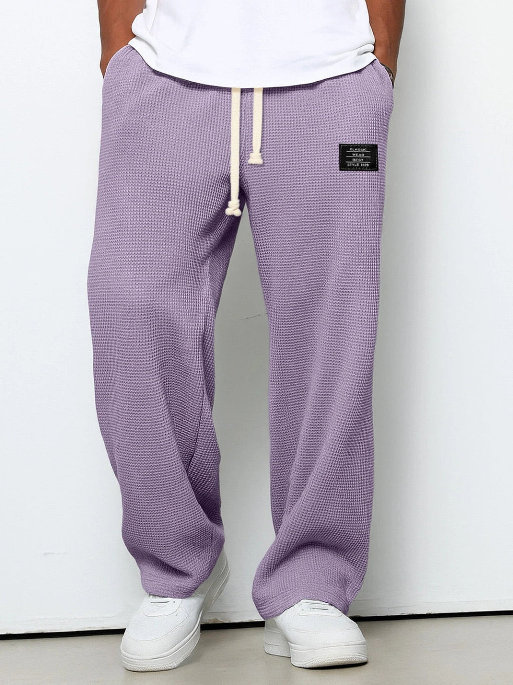 Jonathan - Pantalones anchos con cintura ajustable