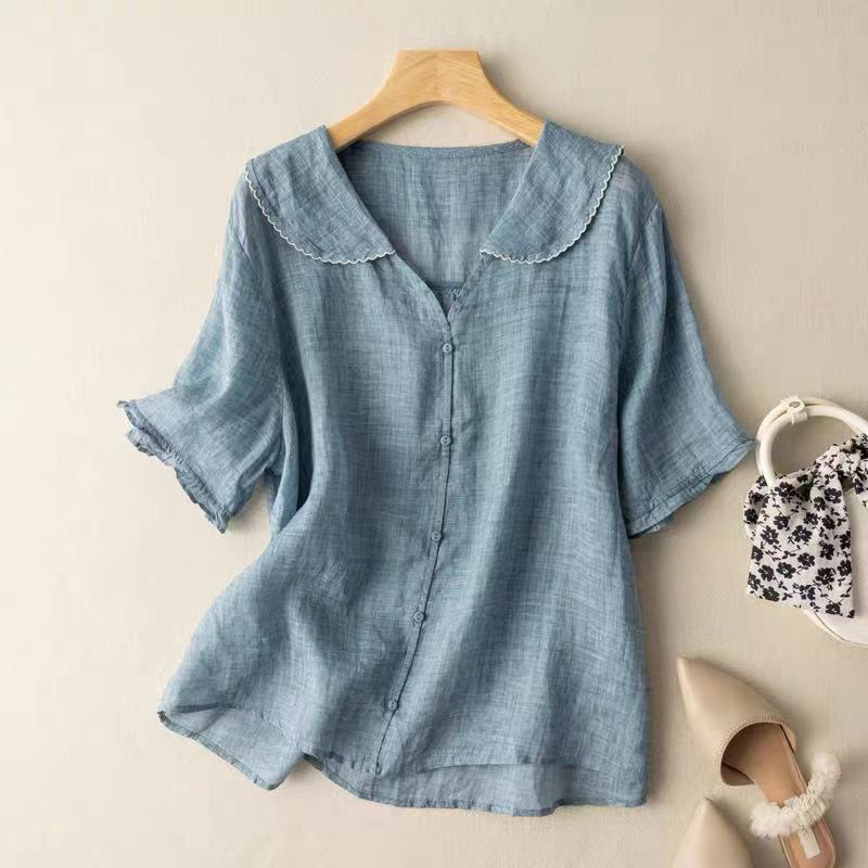 Sonia - Blusa aerea de lino