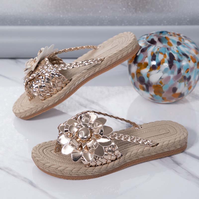 Alba - Sandalias florales