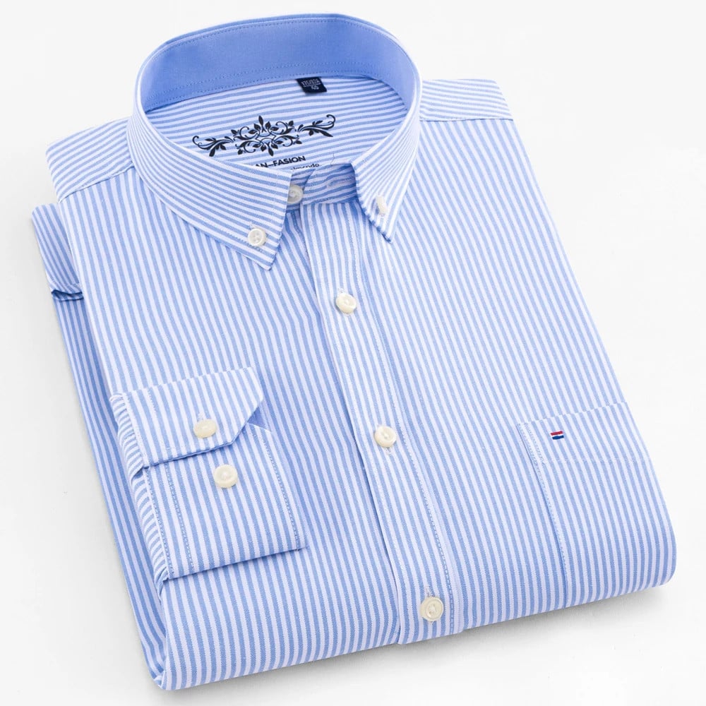 Alberto -  Camisa clásica a rayas