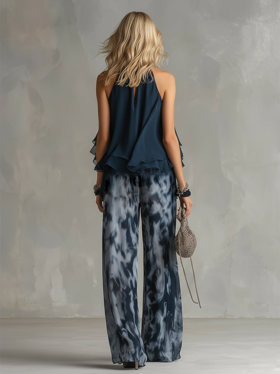Lola - Conjunto elegante de tela ligera con caída fluida