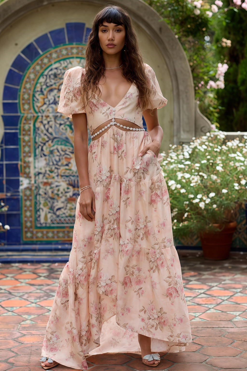 Noelia - Vestido Elegante de Caída Fluida