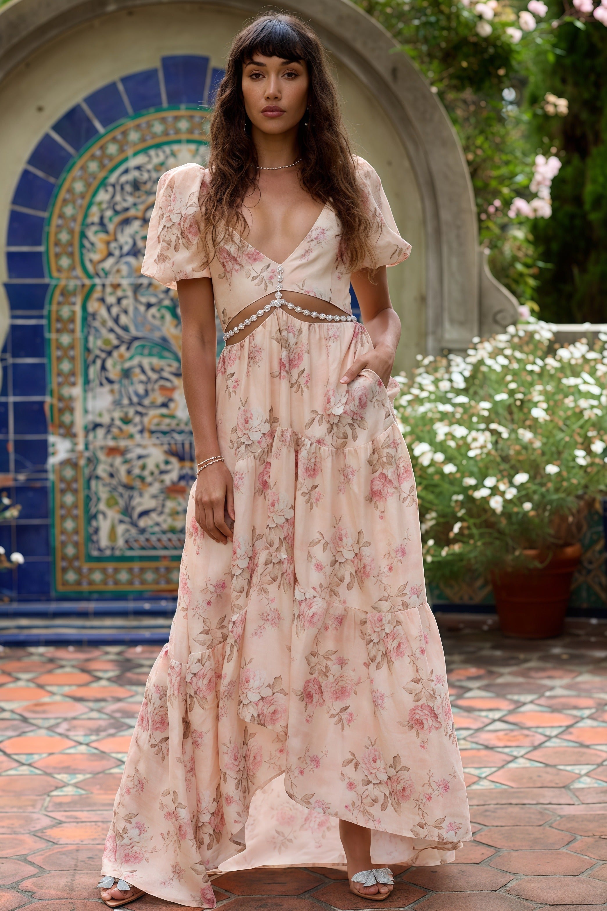 Noelia - Vestido Elegante de Caída Fluida